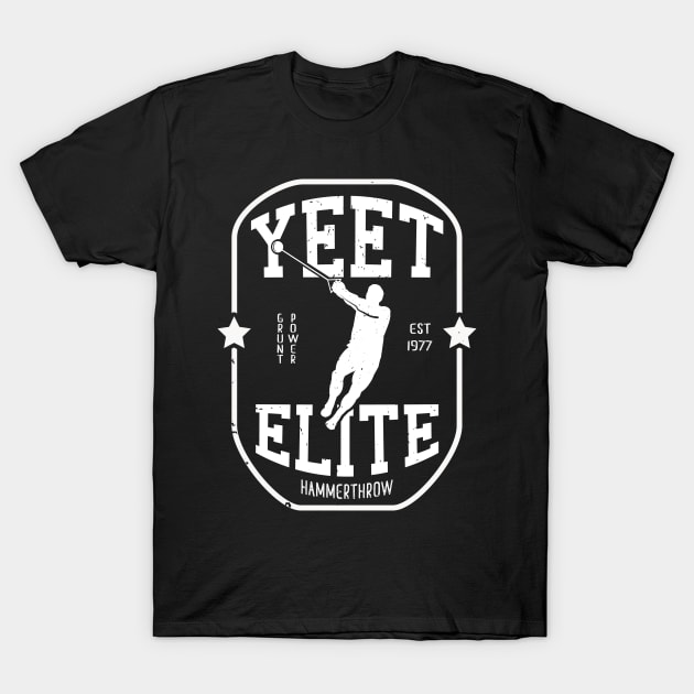 Yeet Elite Hammerthrow 2 Track N Field Athlete T-Shirt by atomguy